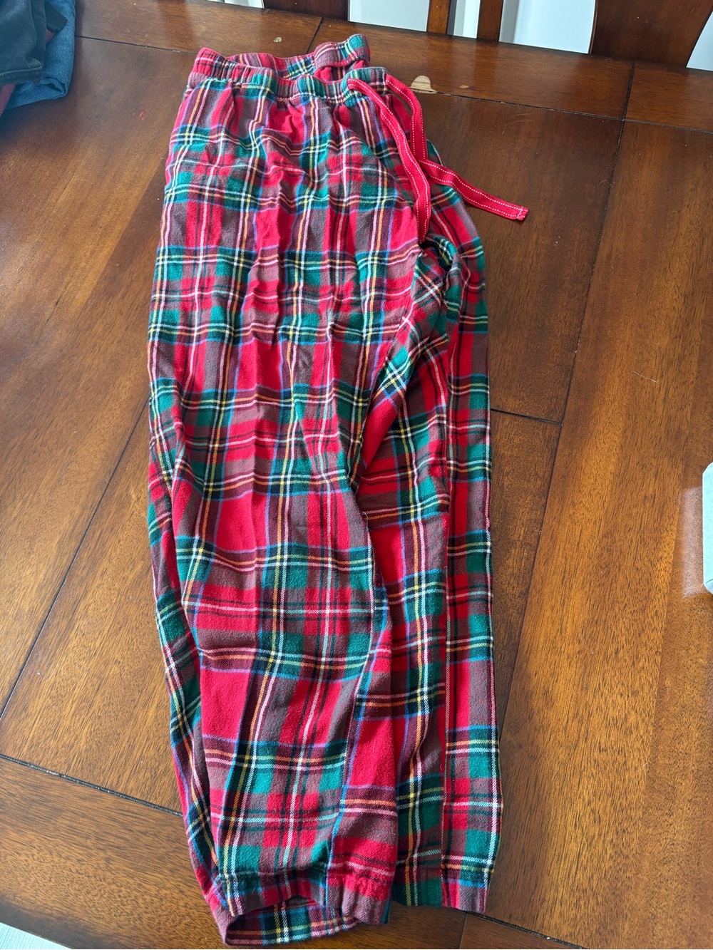 Old Navy Red Plaid Maternity Pajama Pants